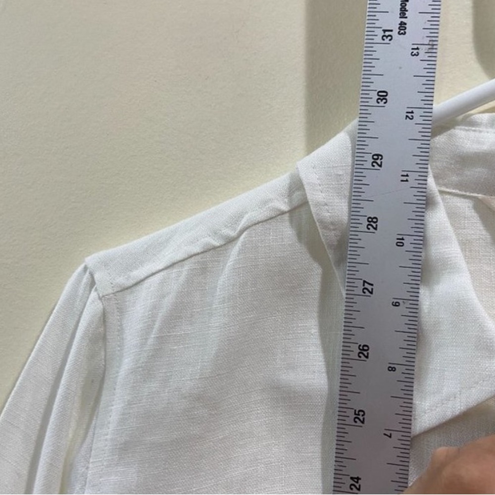 Soft Surrounding Linen Button Up Shirt - image 4